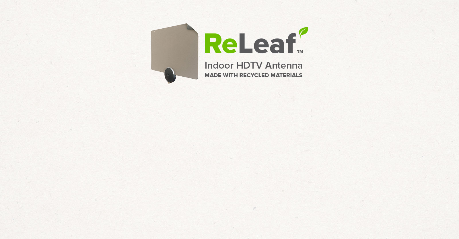 Mohu ReLeaf Antenna with logo
