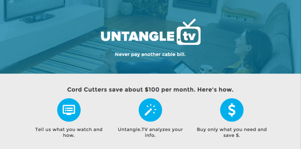 Untangle.TV - Never pay another cable bill.
